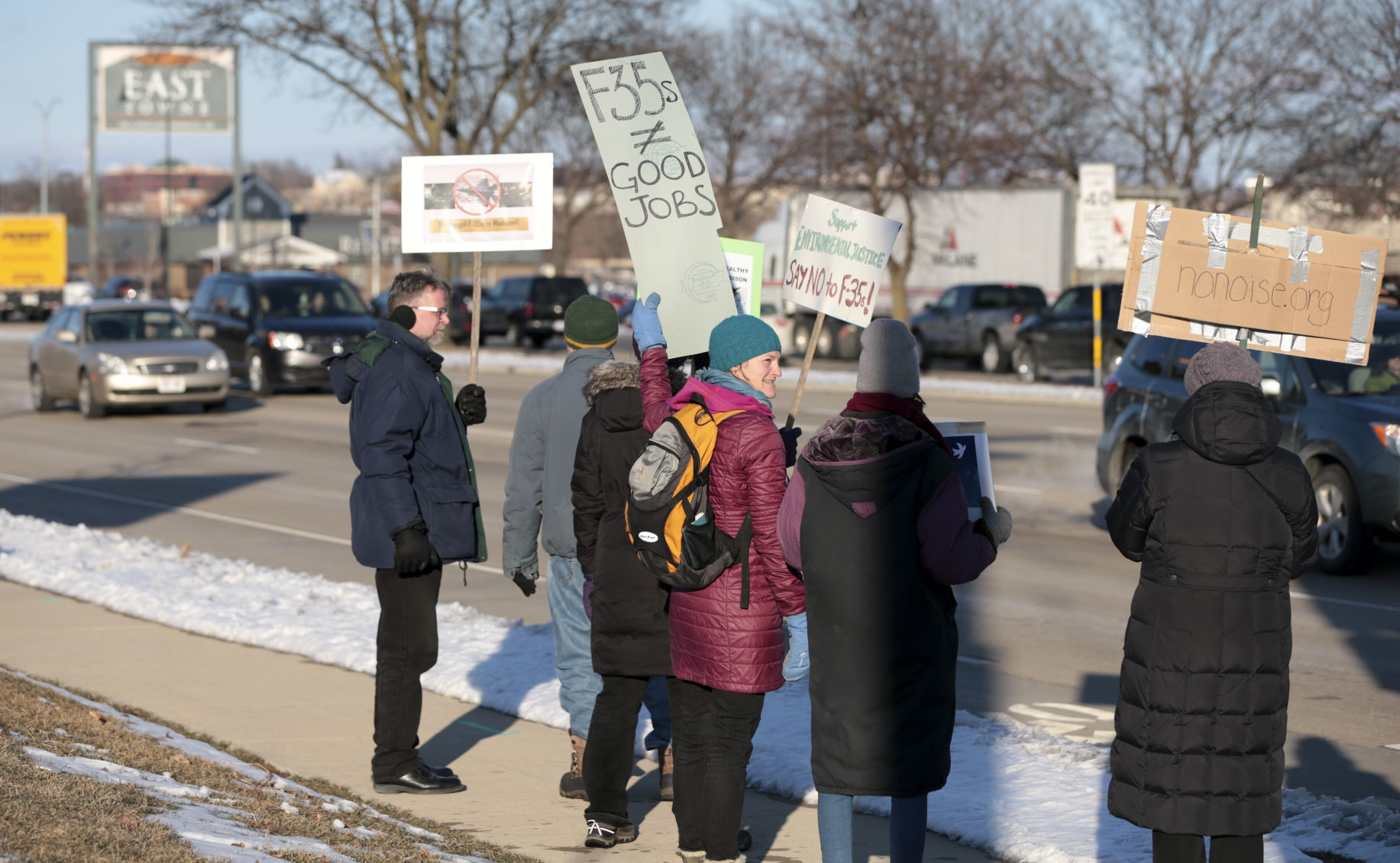 F35 Protest